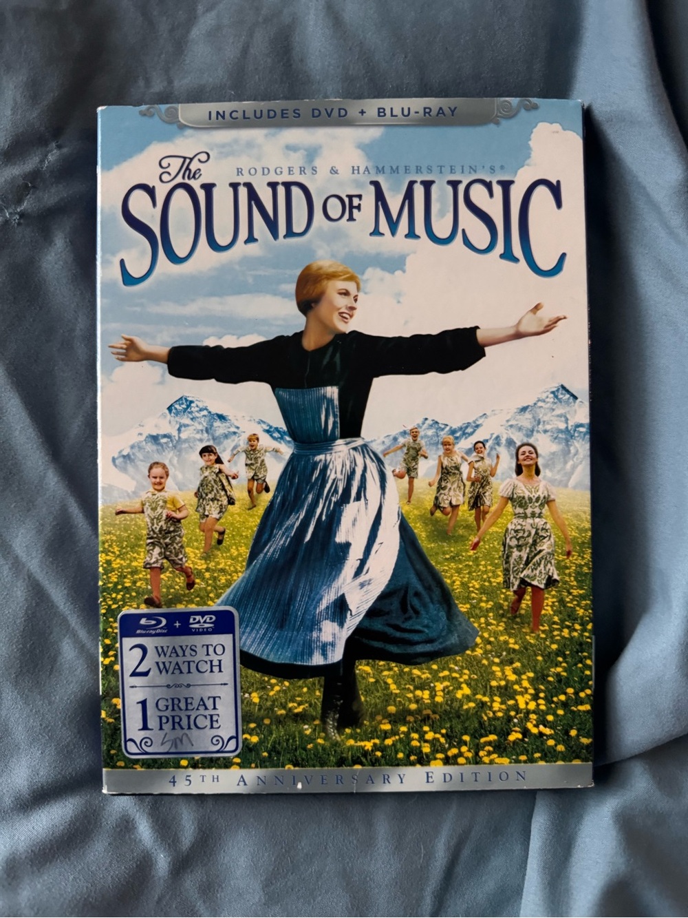 The Sound of Music 45th Edition Blu-ray DVD 2-Disc Movie Set Tested